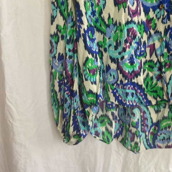 Zara Paisley Tops Boho Size XL - Picture 3 of 13